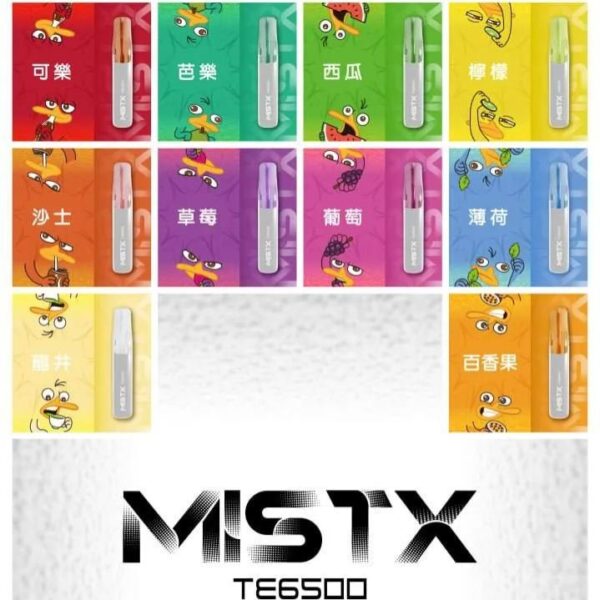 MIST X 6500口 鴨嘴獸拋棄式 多口味選擇 免充